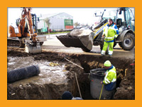 Création d'un réseau pluvial