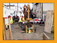 Création d'un réseau pluvial